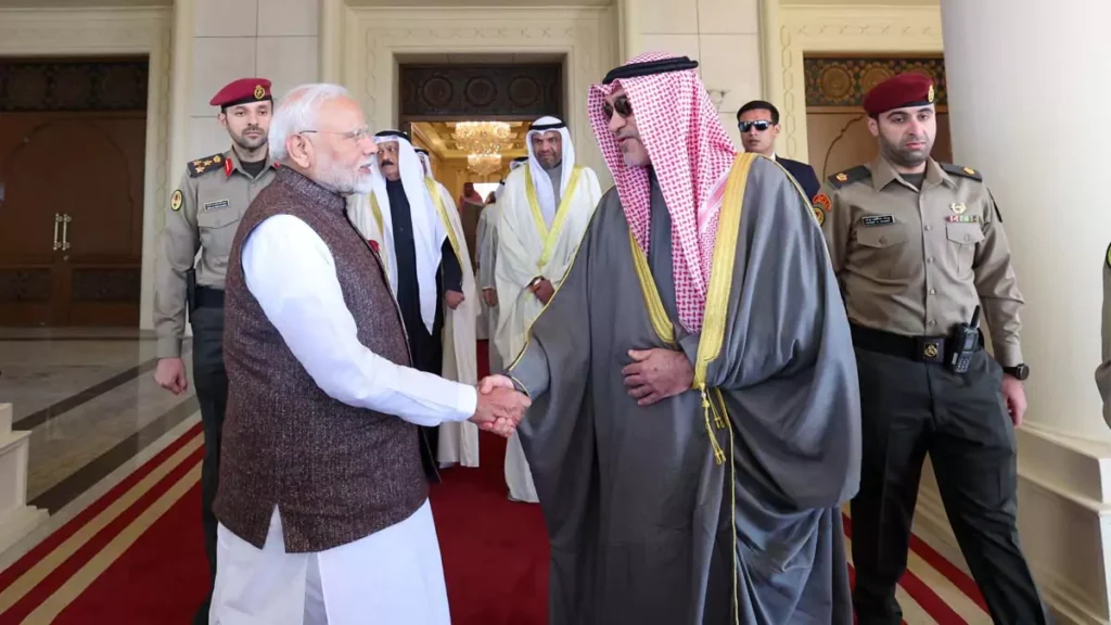 PM Modi Kuwait Visit