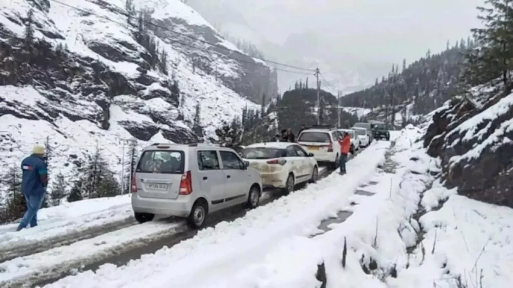 Snowfall in Himachal Pradesh