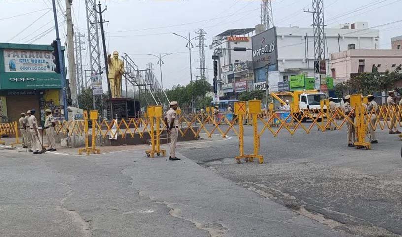 Bhuvanagiri : భువనగిరిలో ఉద్రిక్తత.. భారీగా పోలీసుల మోహరింపు