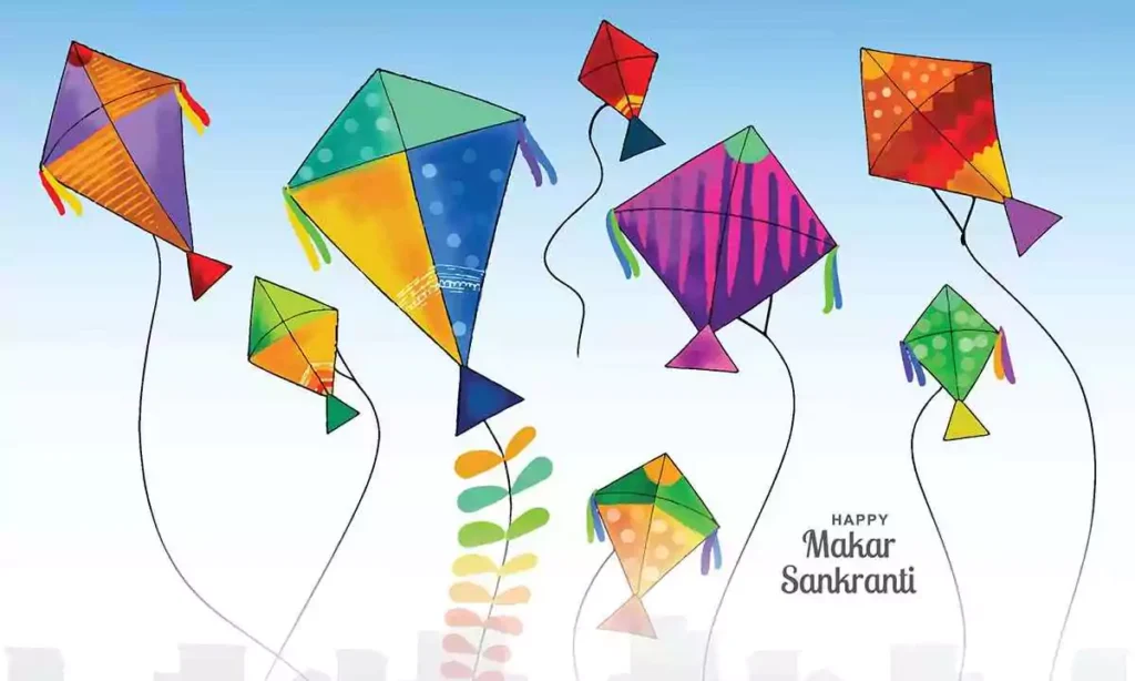 Sankranti festival Kites