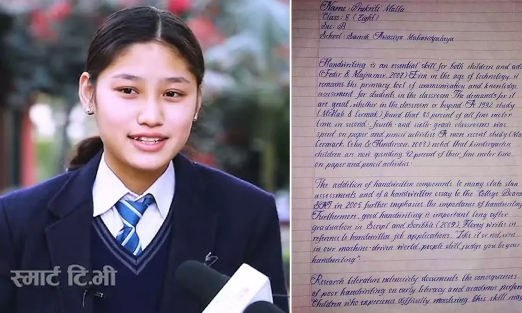 Most Beautiful Handwriting