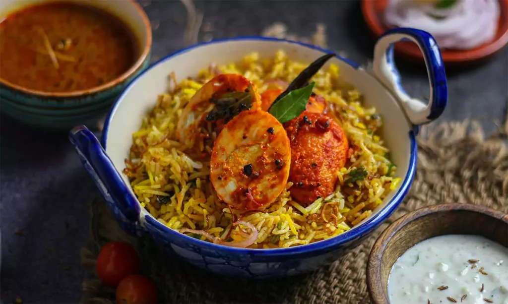 Anganwadi Egg Biryani