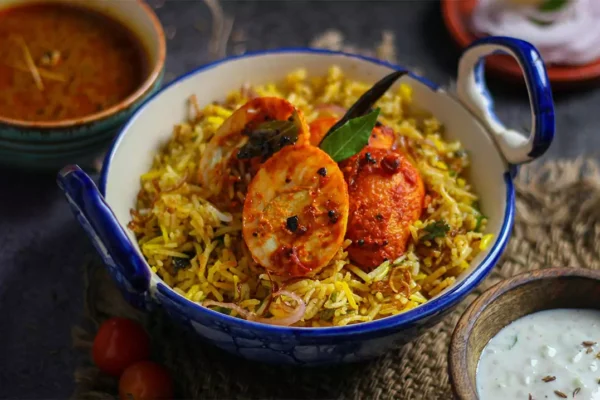 Anganwadi Egg Biryani
