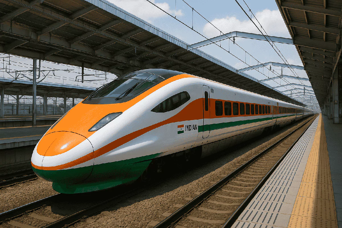 Bullet Train Big Update : భారతదేశపు మొట్టమొదటి బుల్లెట్ ట్రైన్.. 12 స్టేషన్లతో రూట్ మ్యాప్ విడుదల,