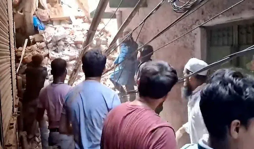 Delhi Building Collapse