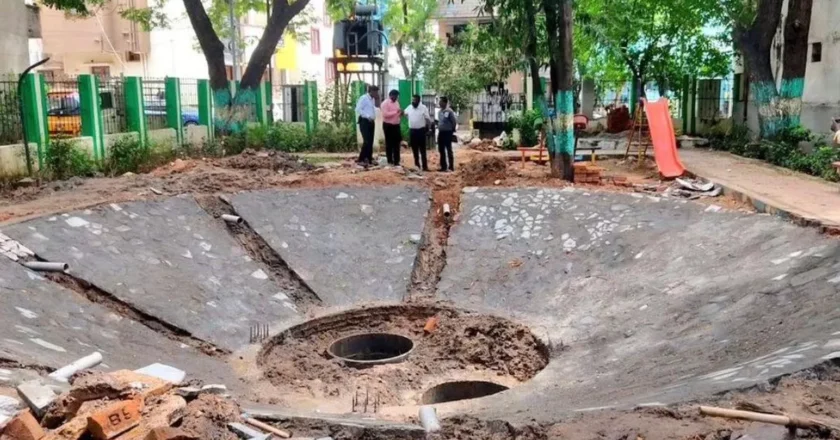 Sponge Parks | మోంతా తుఫాను తర్వాత వరంగల్‌ నగరంలో స్పాంజ్ పార్కుల నిర్మాణానికి అడుగులు