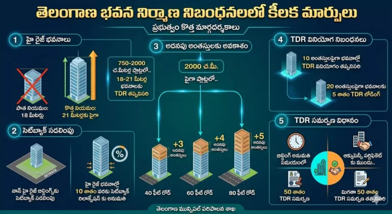 Telangana Building Construction Rules 2026