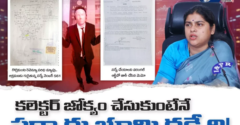 కలెక్టర్ జోక్యం చేసుకుంటేనే సర్కారు భూమి దక్కేది! – Land Encroachment