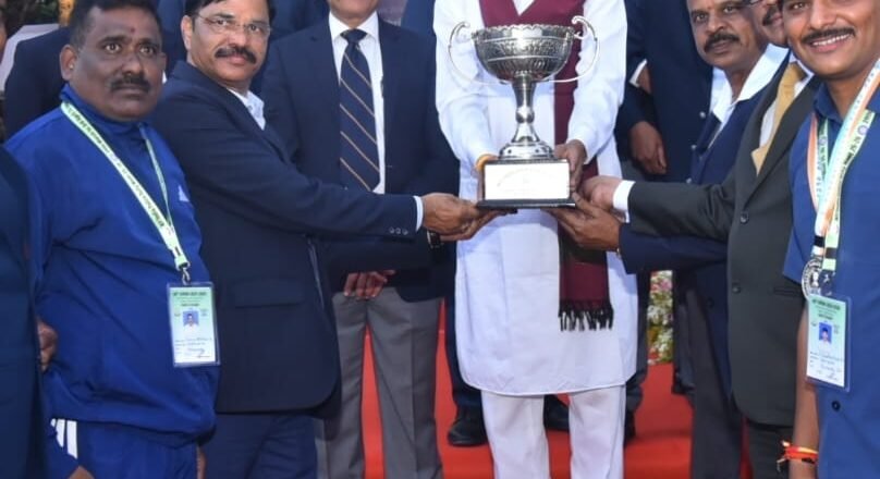 జాతీయ పోలీస్ డ్యూటీ మీట్‌లో వరంగల్ పీఆర్వో మోహన కృష్ణ మెరుపులు