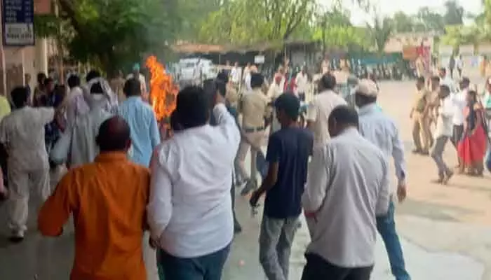 Narsampet RTC Depot Tension