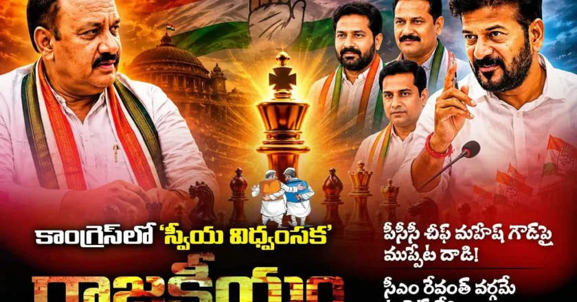 కాంగ్రెస్లో స్వీయ విధ్వంసక రాజకీయం: పీసీసీ చీఫ్ మహేష్ గౌడ్పై ముప్పేట దాడి.. సిఎం రేవంత్ వర్గమే టార్గెట్ చేసిందా?