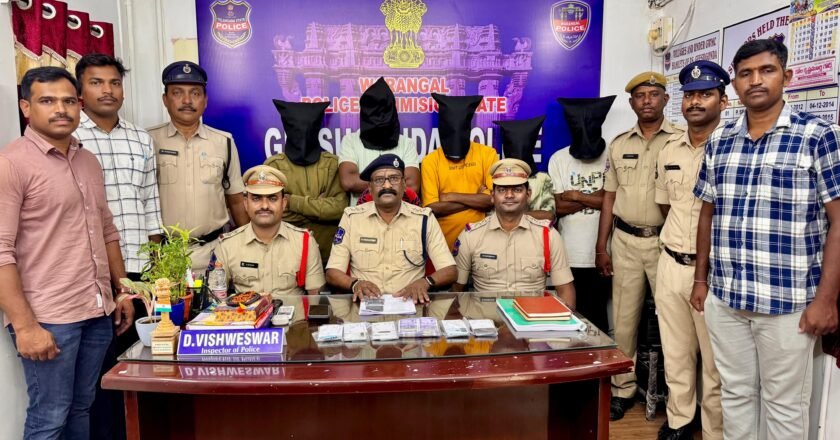 ప్రయాణికులే లక్ష్యంగా దోపిడీలు: ఆరుగురు సభ్యుల ముఠా అరెస్ట్