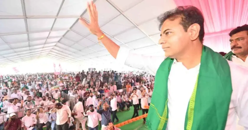 కాంగ్రెస్ రైతు డిక్లరేషన్ ఓ చిత్తుకాగితం.. వరంగల్ రైతు సదస్సులో కేటీఆర్ ధ్వజం!