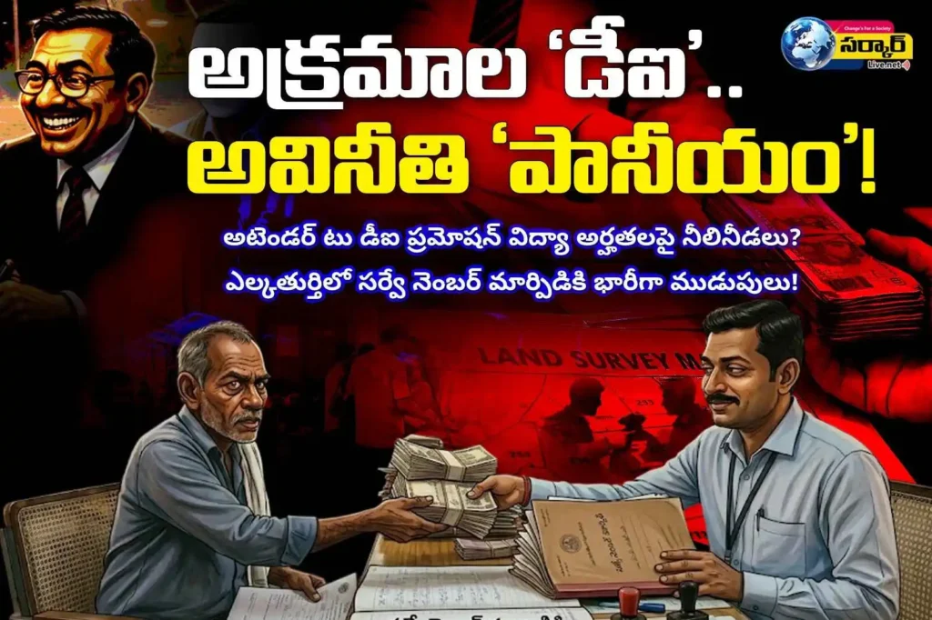 ​Land Scam | అక్రమాల ‘డీఐ’.. అవినీతి ‘పానీయం’!