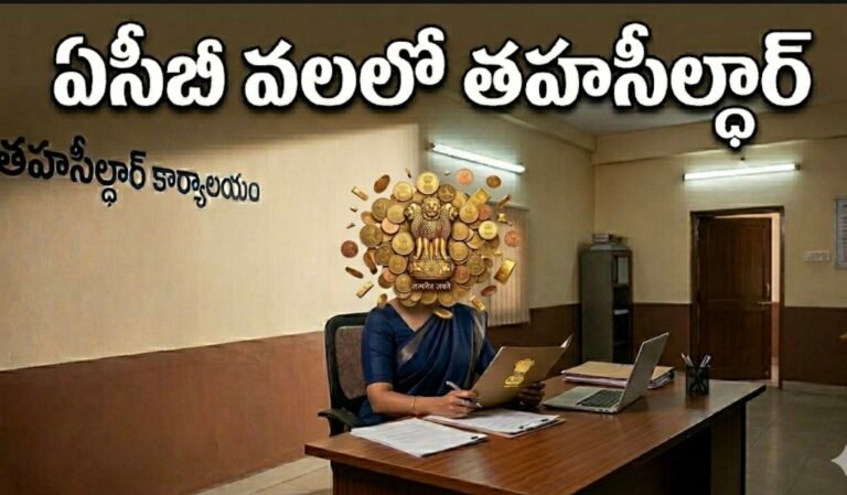 ఏసీబీ వలలో తహశీల్దార్