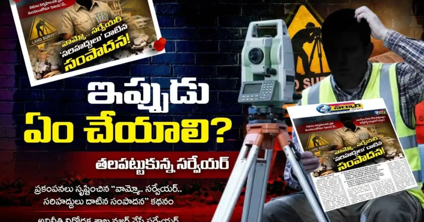Corruption | ఇప్పుడేం చేయాలి… తలపట్టుకున్న సర్వేయర్