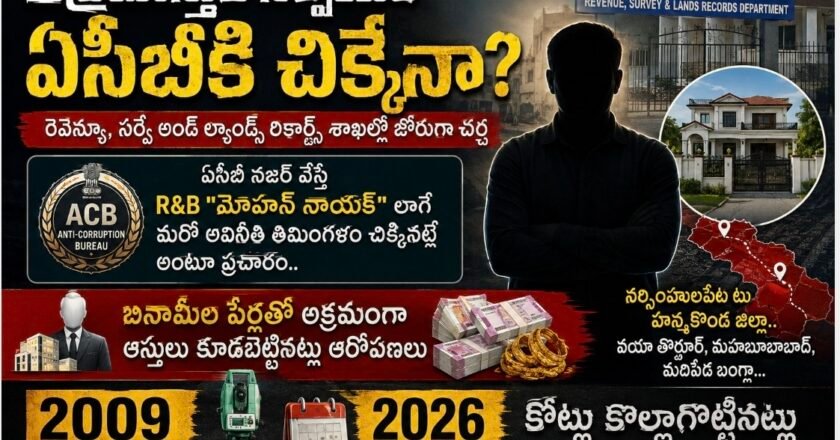 అక్రమాస్తుల సర్వేయర్ ఏసీబీకి చిక్కేనా?